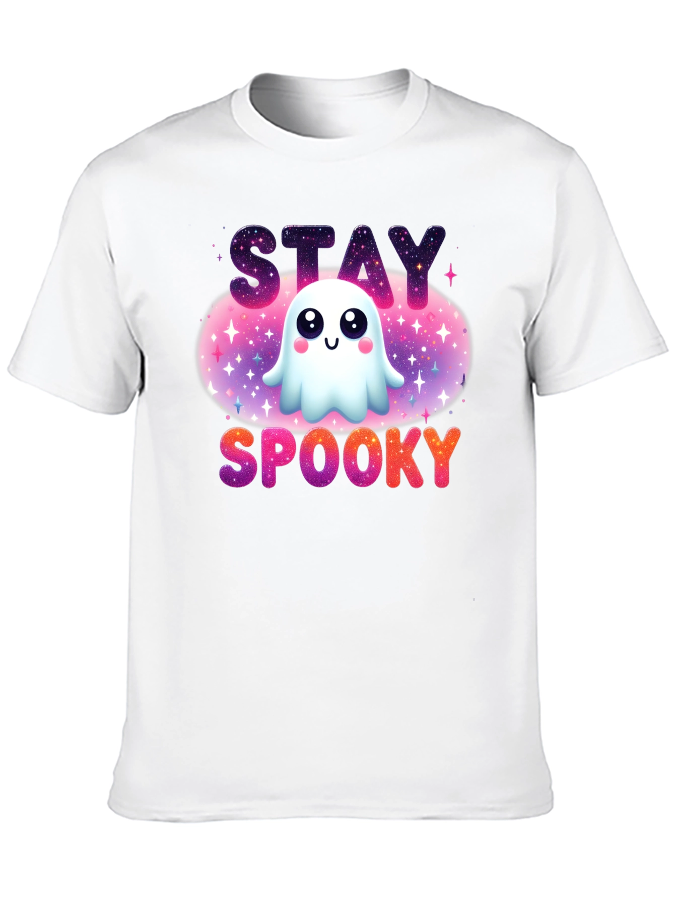 Stay Spooky Ghost T-Shirt - Halloween Vibes