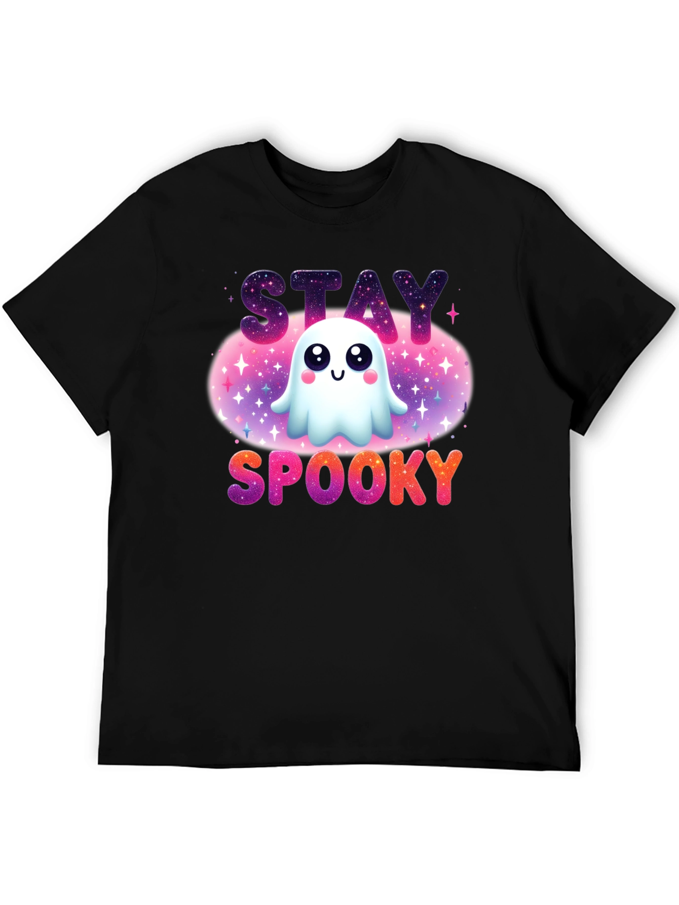 Stay Spooky Ghost T-Shirt - Halloween Vibes