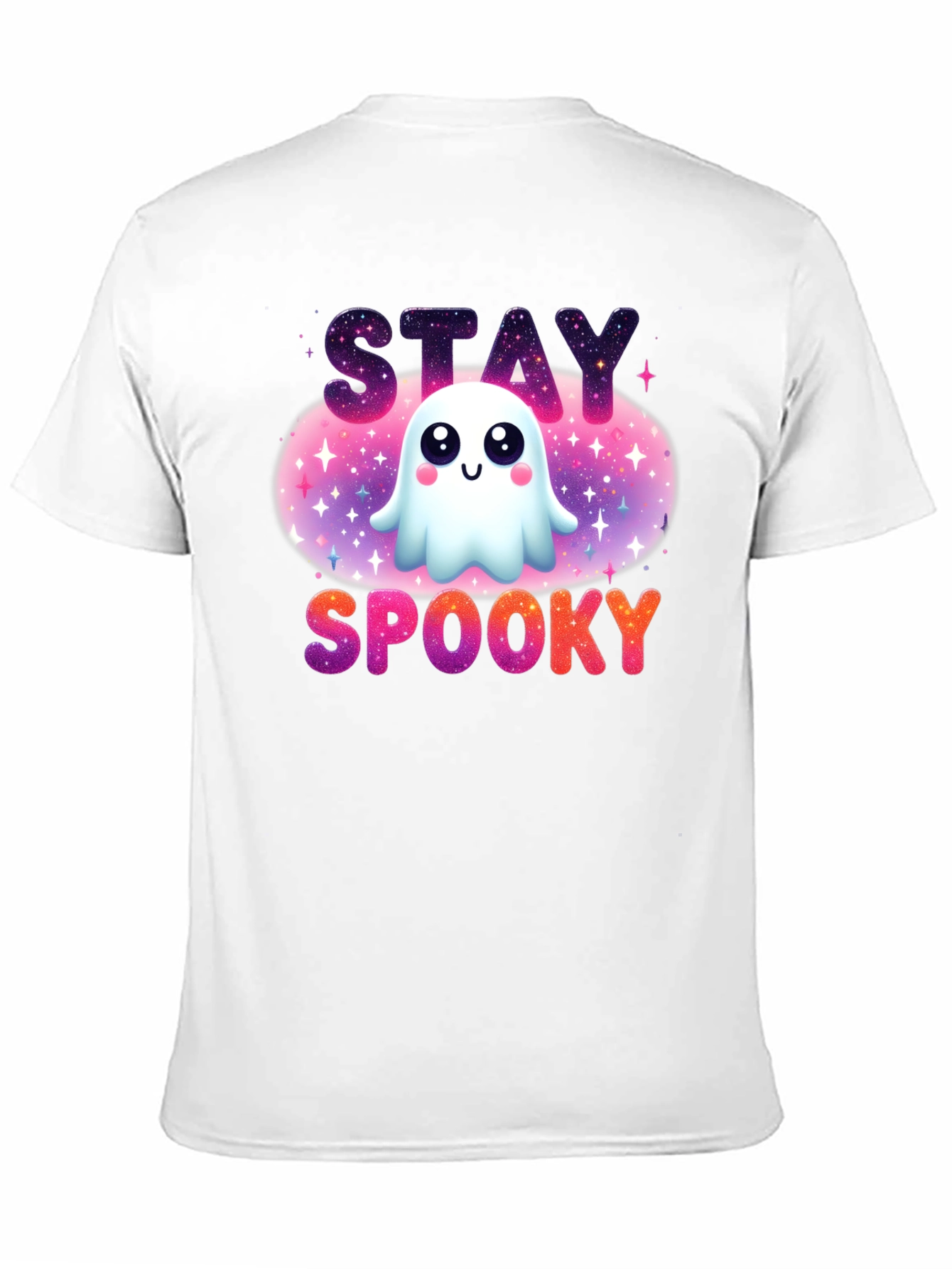 Stay Spooky Ghost T-Shirt - Halloween Vibes