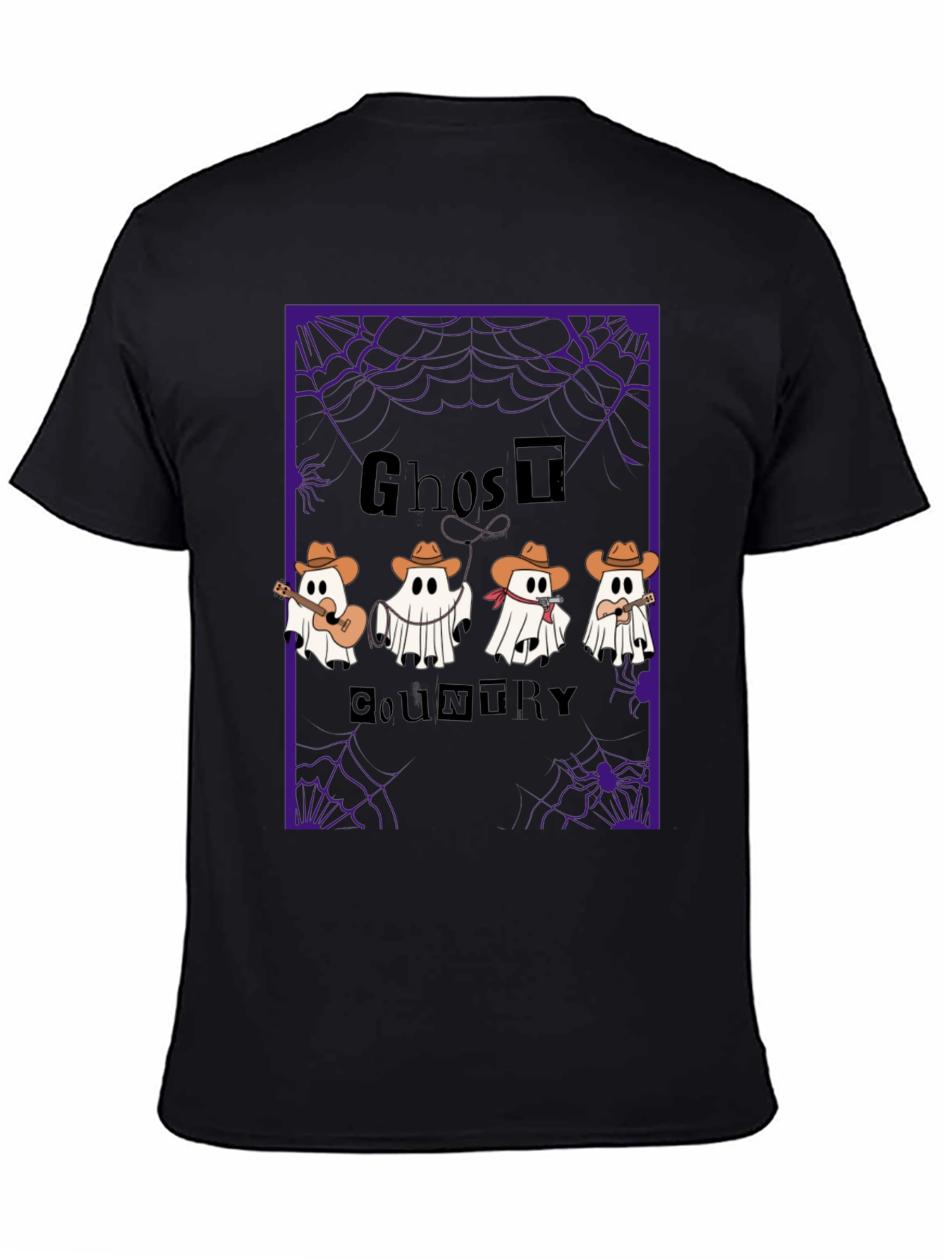 Ghost Country Graphic T-Shirt - Halloween Tee