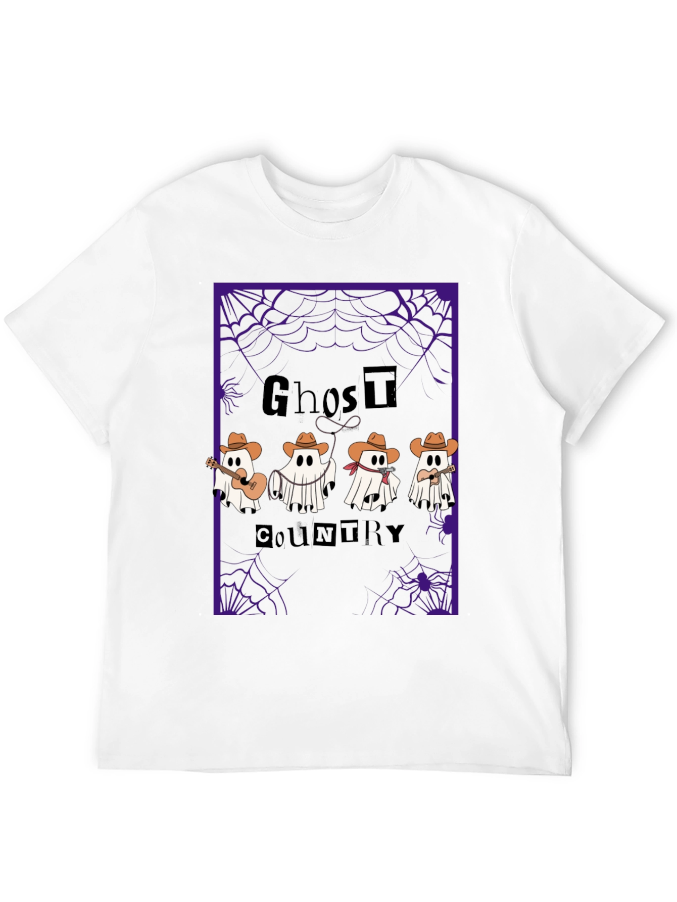 Ghost Country Graphic T-Shirt - Halloween Tee