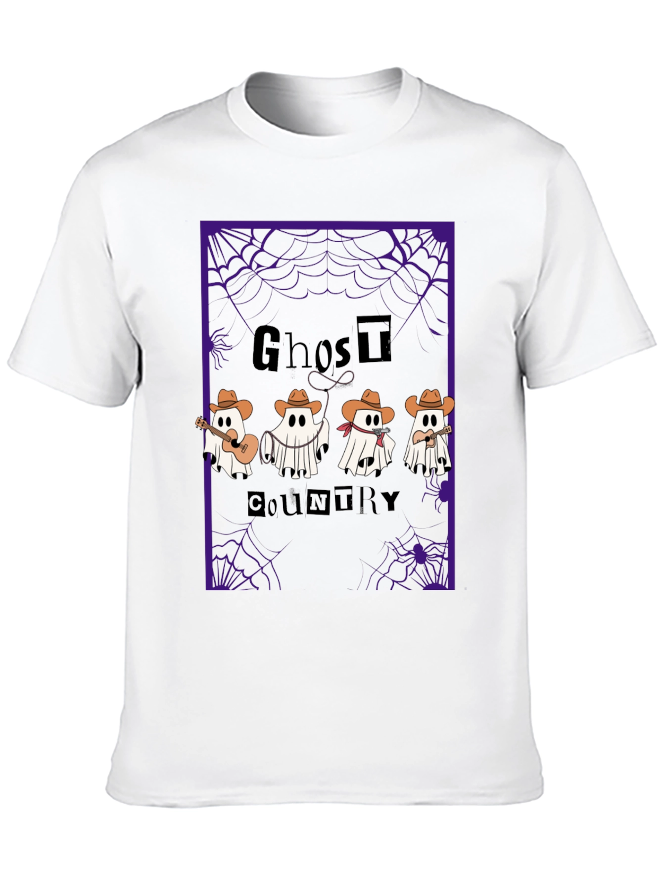 Ghost Country Graphic T-Shirt - Halloween Tee
