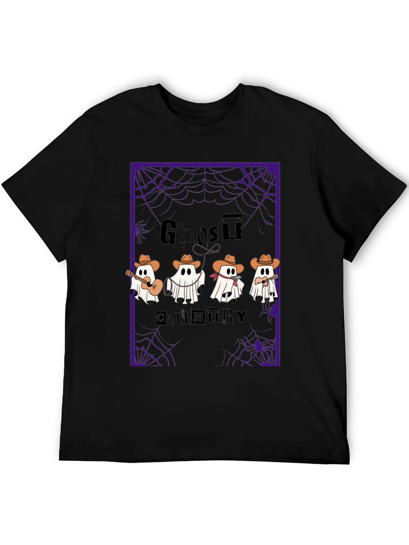 Ghost Country Graphic T-Shirt - Halloween Tee