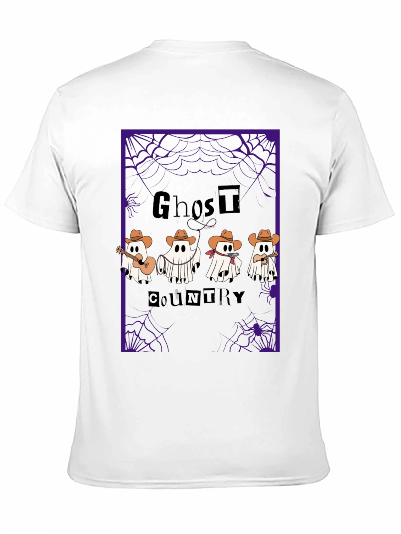 Ghost Country Graphic T-Shirt - Halloween Tee