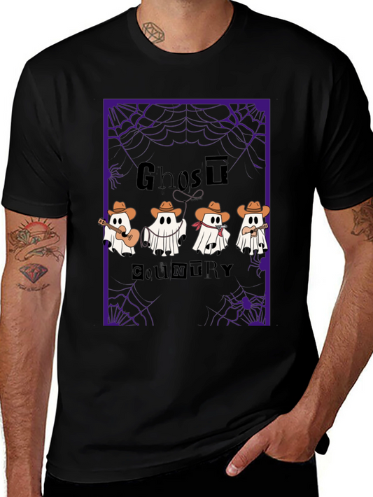 Ghost Country Graphic T-Shirt - Halloween Tee