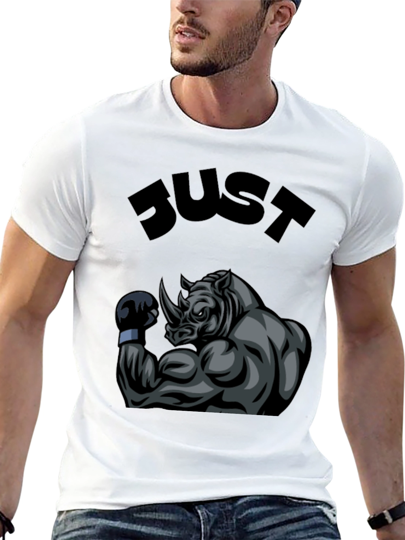 Rhino Gym T-Shirt - Just Train