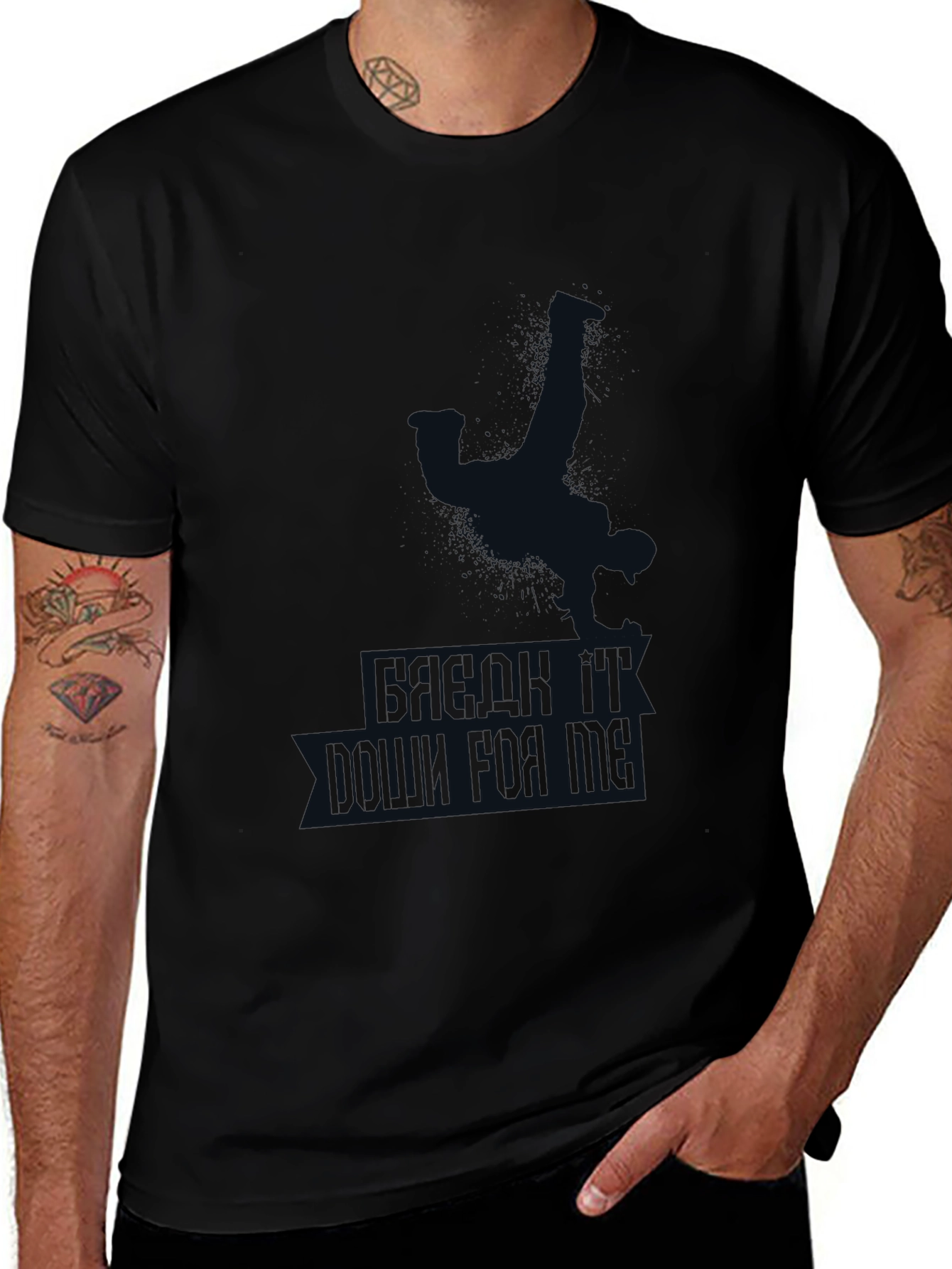 Black T-Shirt Graphic Tee Vacation From Paradise