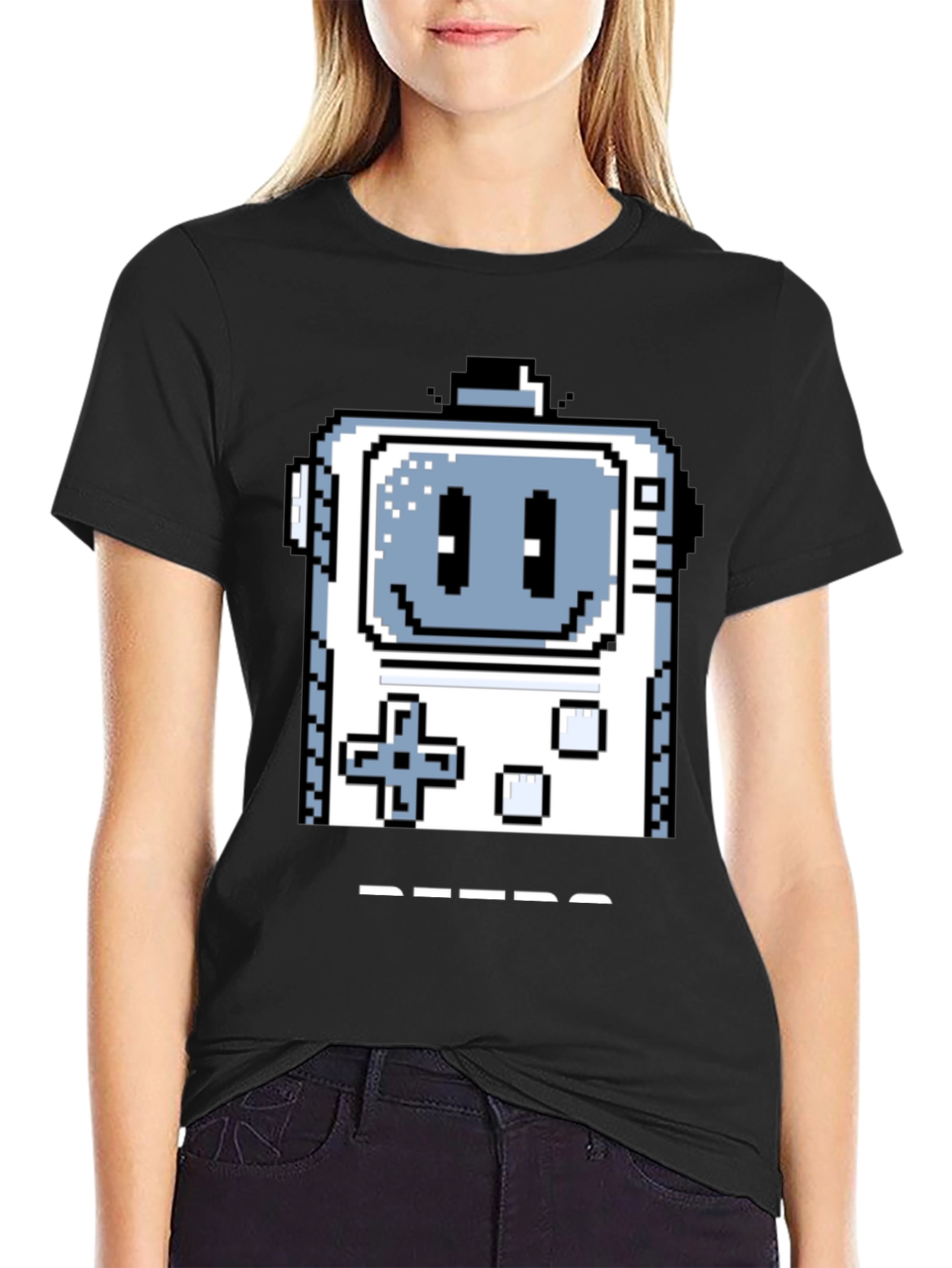 Retro Gamer T-Shirt - Pixel Art Console