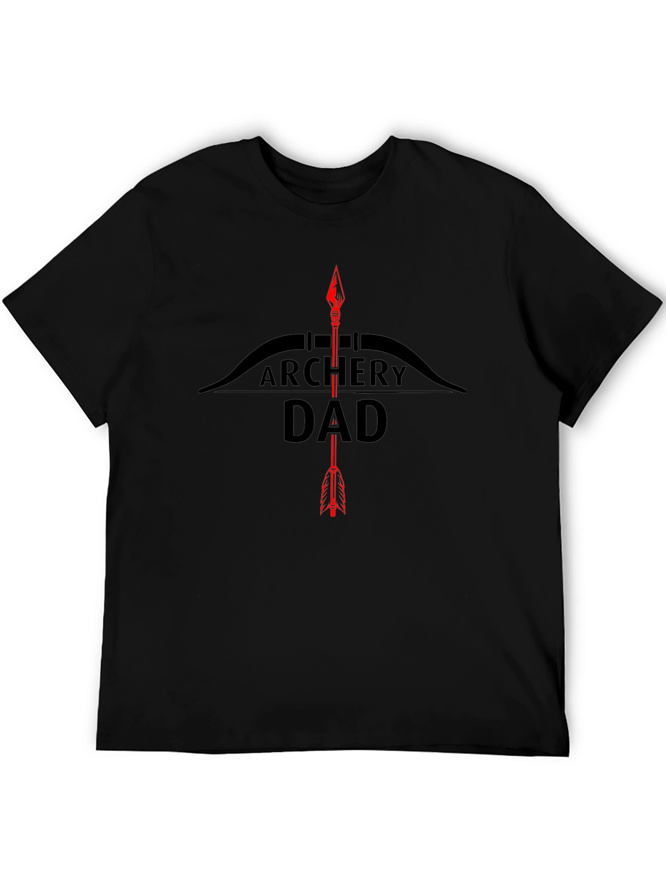 Archery Dad Graphic Tee - Bow & Arrow Design