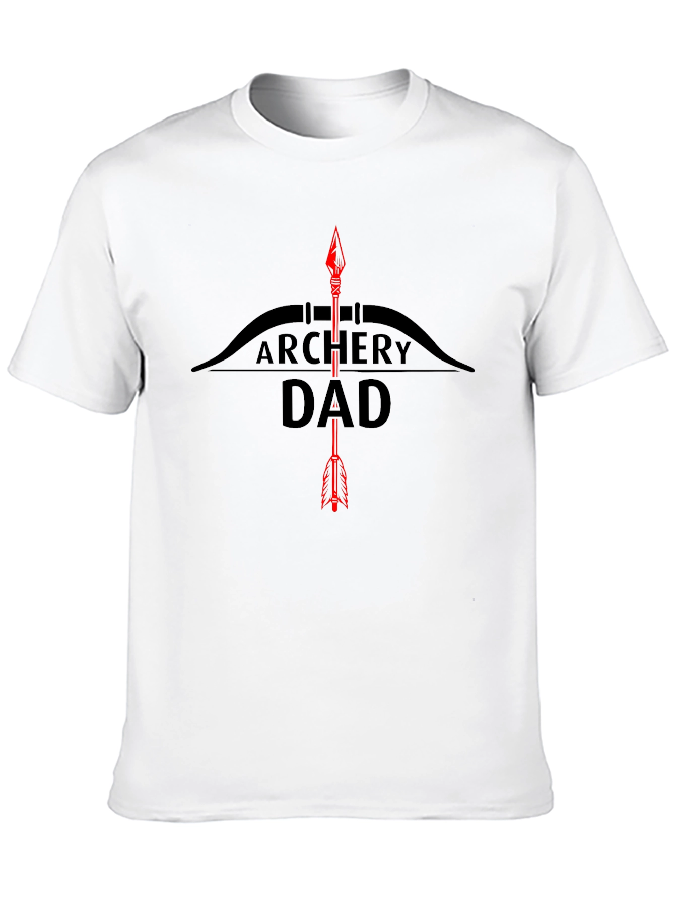 Archery Dad Graphic Tee - Bow & Arrow Design