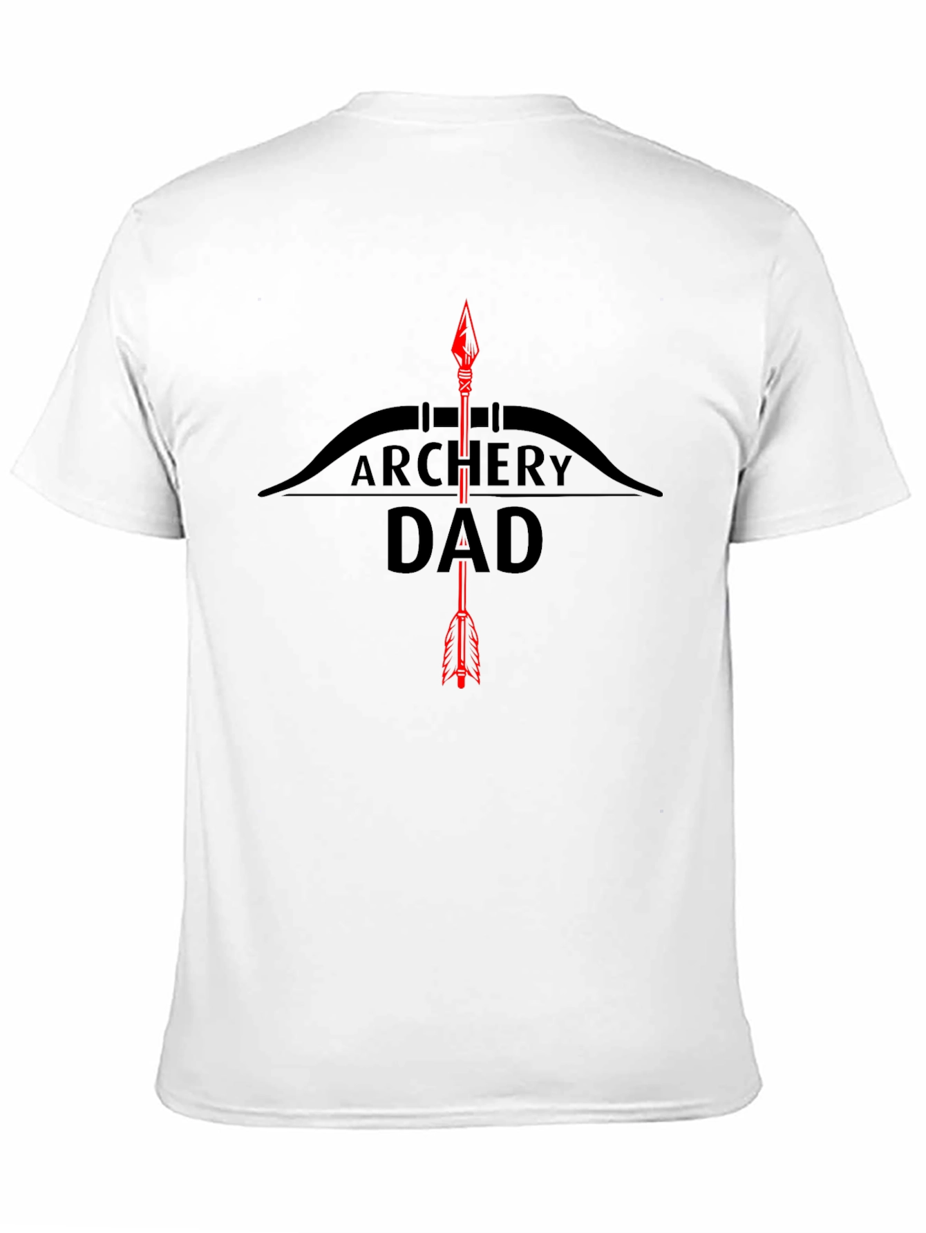 Archery Dad Graphic Tee - Bow & Arrow Design