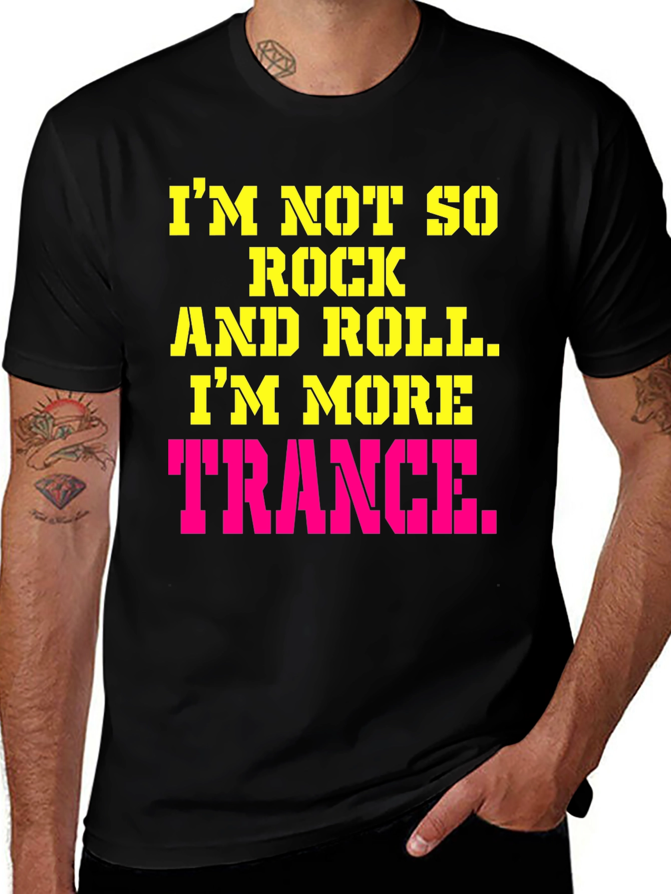 Rock and Roll Trance Graphic Tee