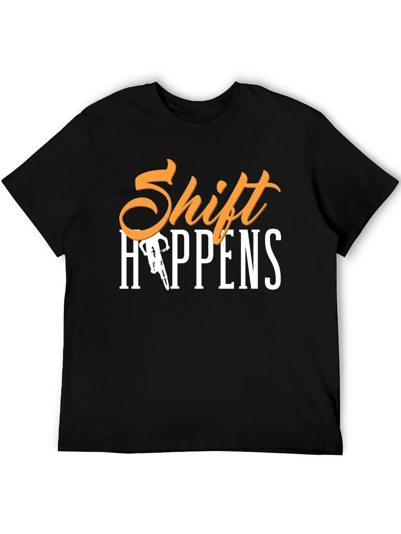 Shift Happens Mountain Bike Graphic Tee