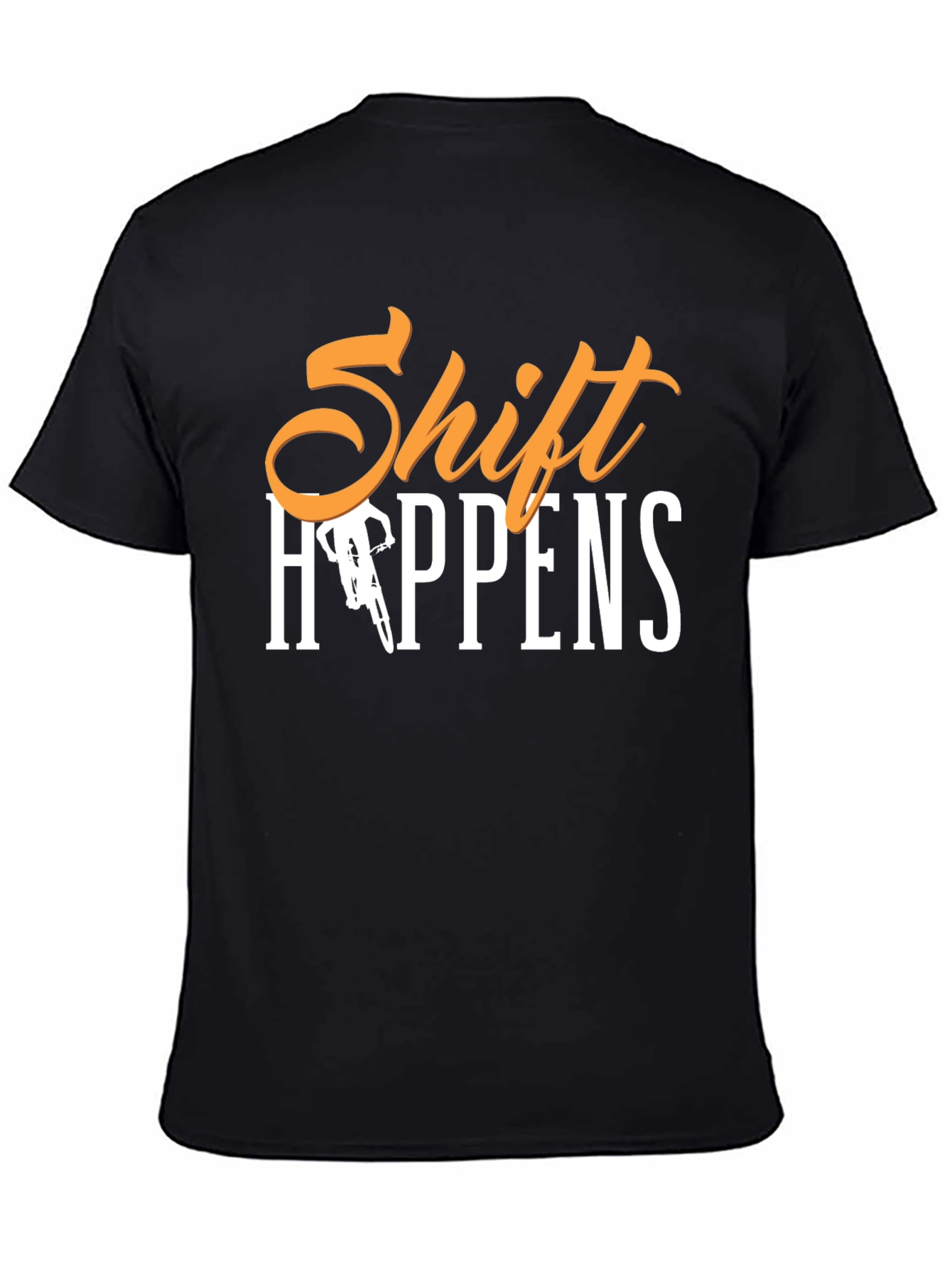 Shift Happens Mountain Bike Graphic Tee