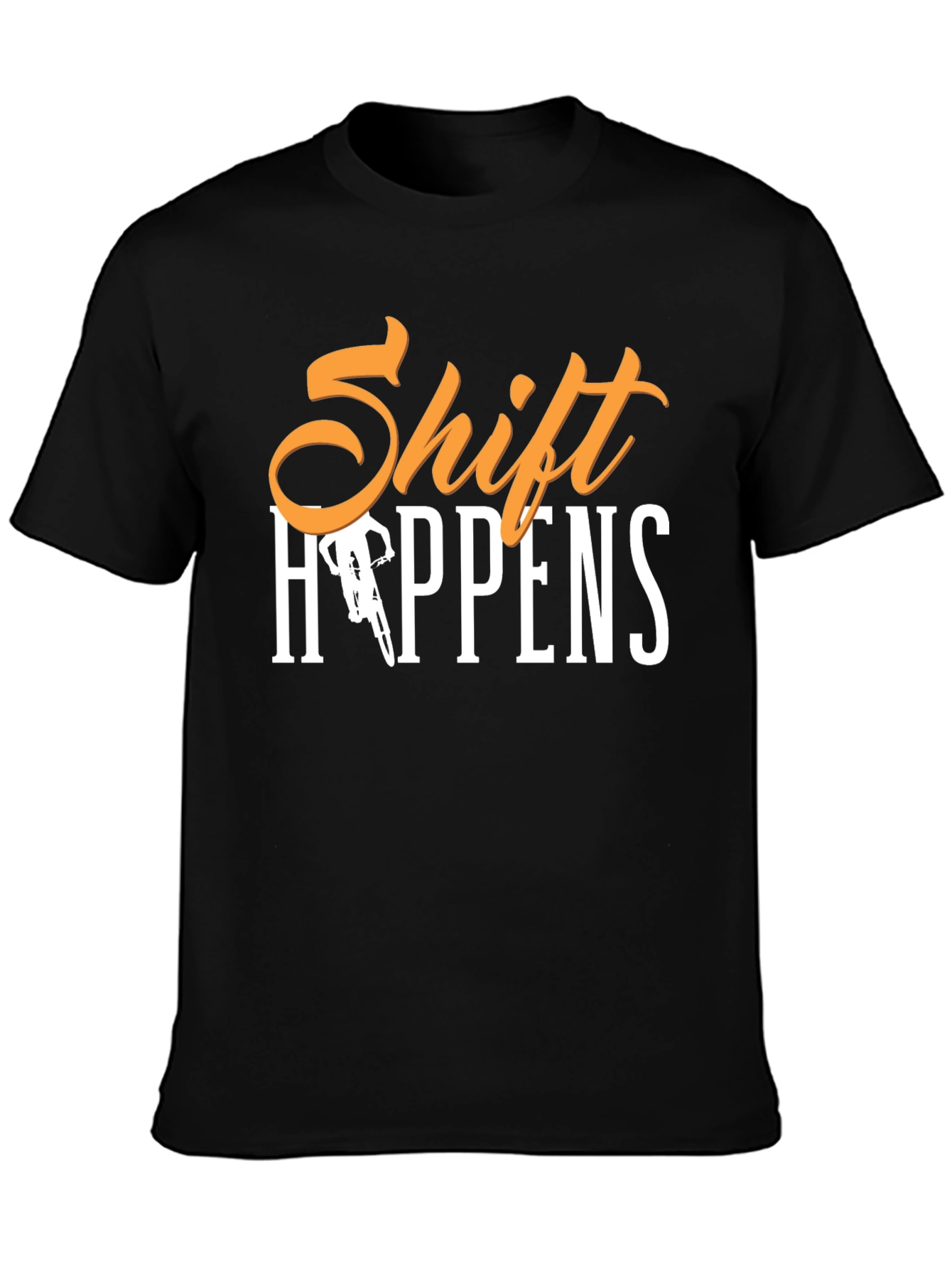 Shift Happens Mountain Bike Graphic Tee