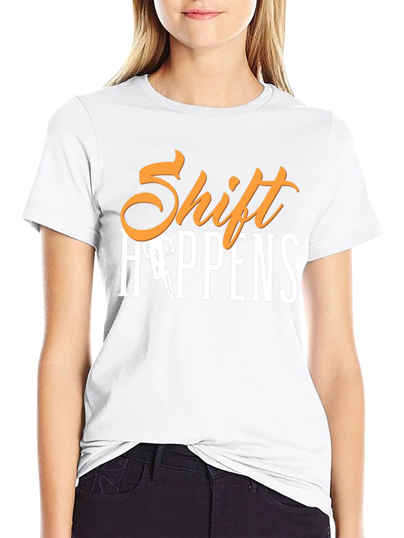 Shift Happens Mountain Bike Graphic Tee