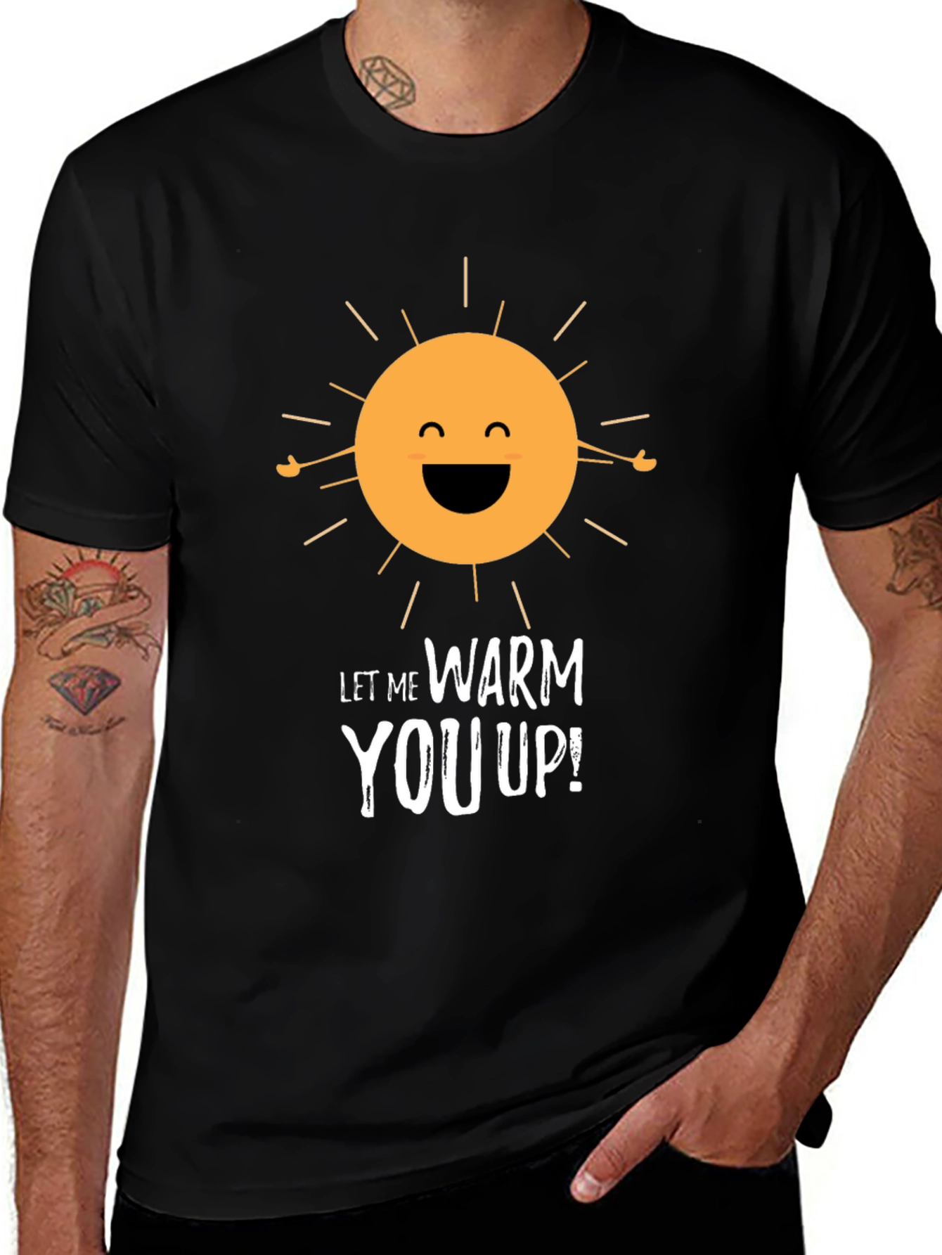 Warm You Up T-Shirt - Fun Sun Graphic Tee