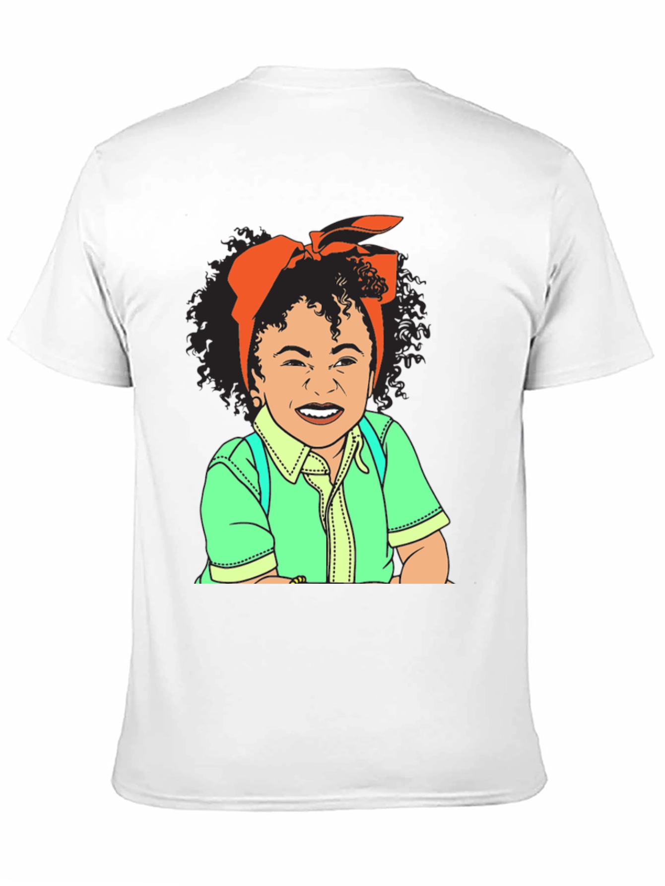 Cartoon Girl Graphic Tee