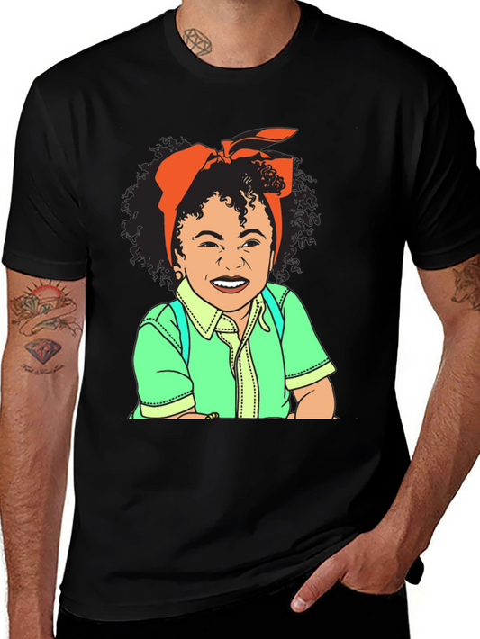 Cartoon Girl Graphic Tee