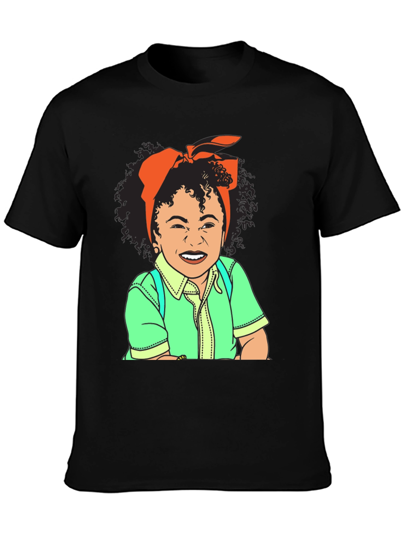 Cartoon Girl Graphic Tee