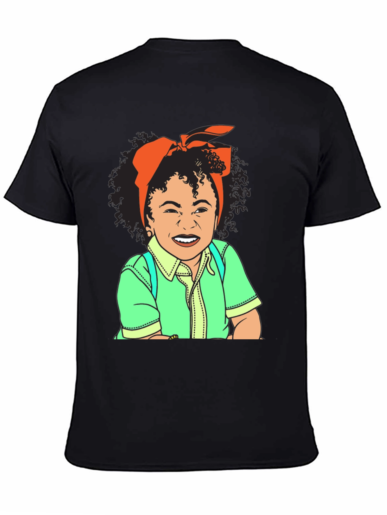 Cartoon Girl Graphic Tee