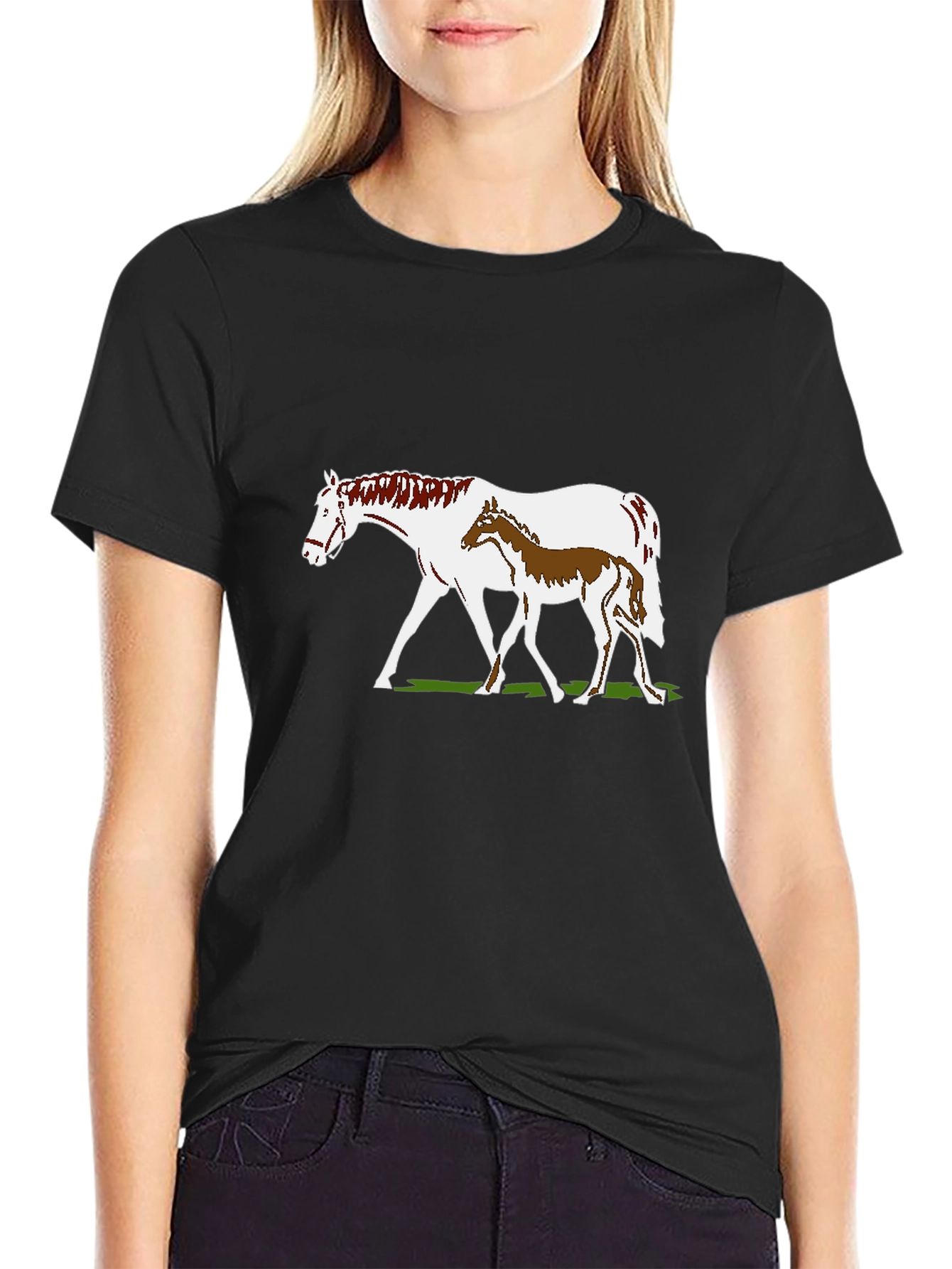 Horse and Foal Graphic Tee