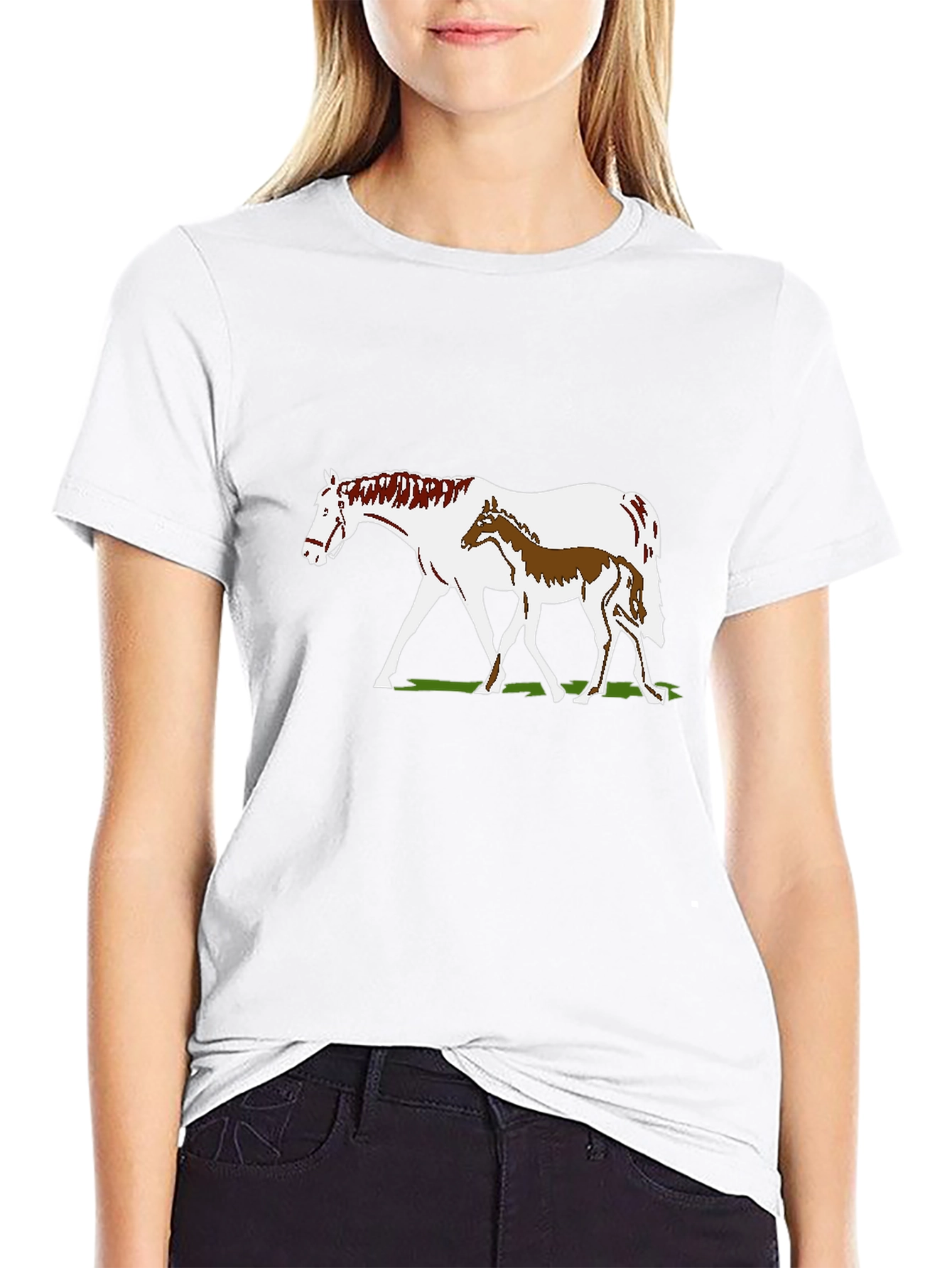 Horse and Foal Graphic Tee