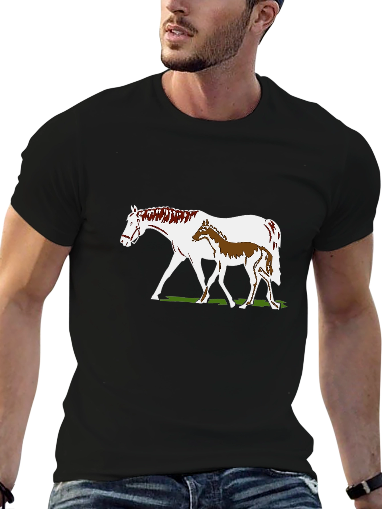 Horse and Foal Graphic Tee