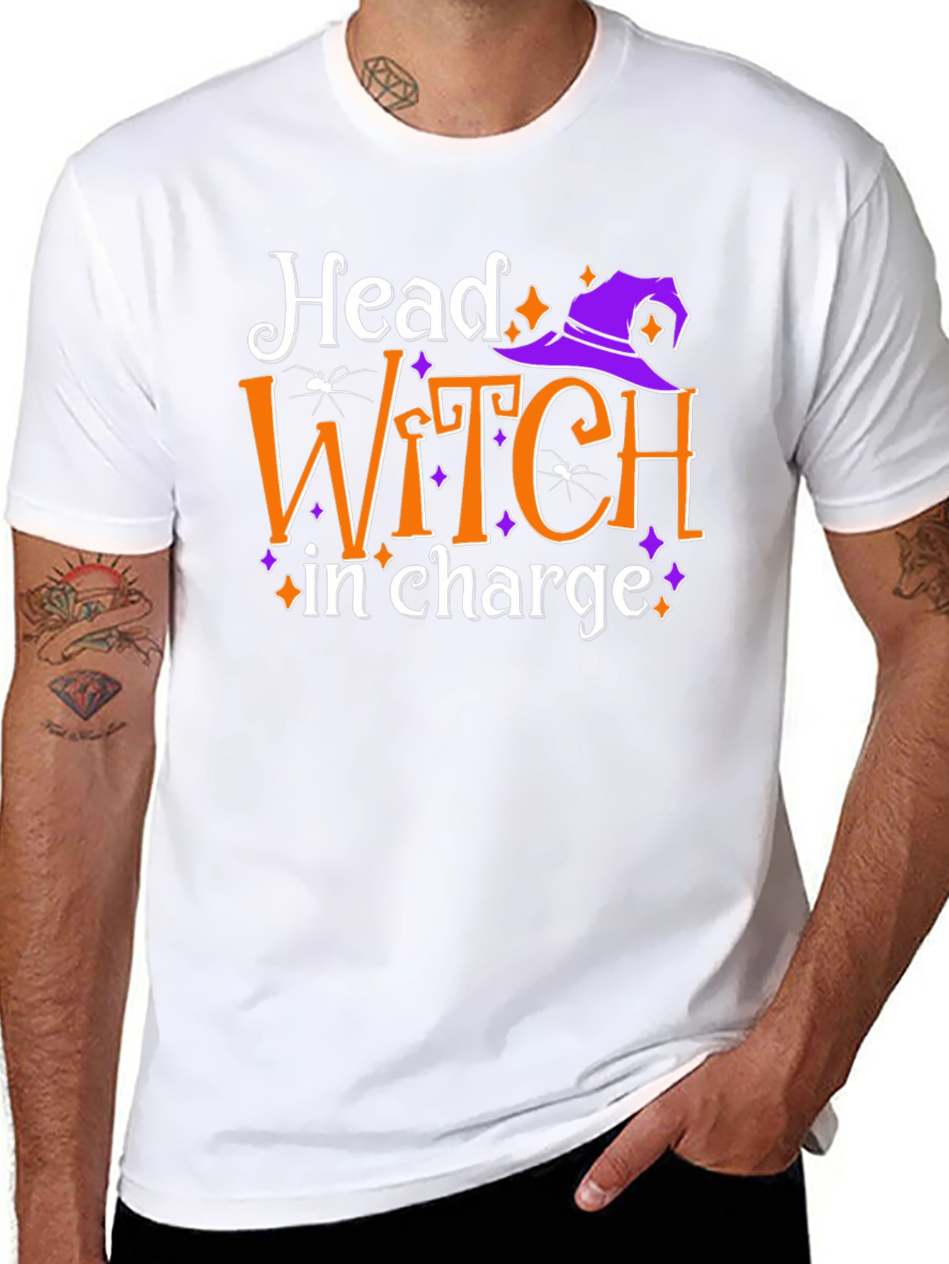 Head Witch in Charge T-Shirt - Halloween Costume