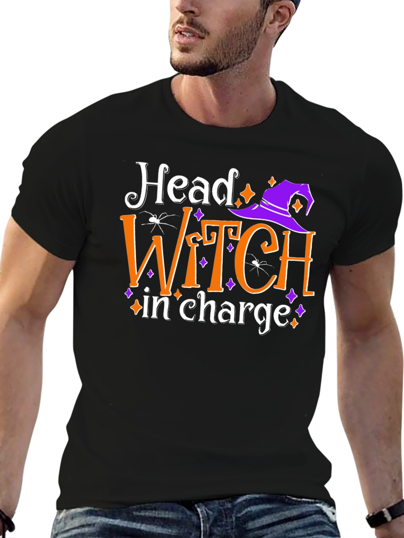 Head Witch in Charge T-Shirt - Halloween Costume