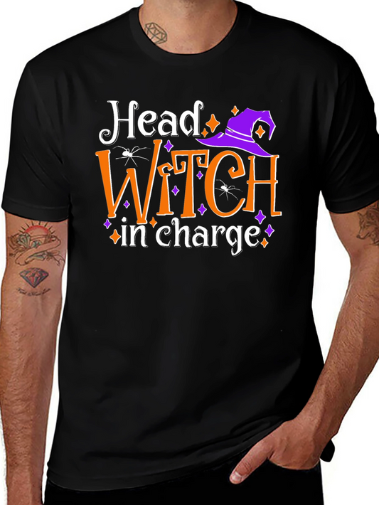 Head Witch in Charge T-Shirt - Halloween Costume
