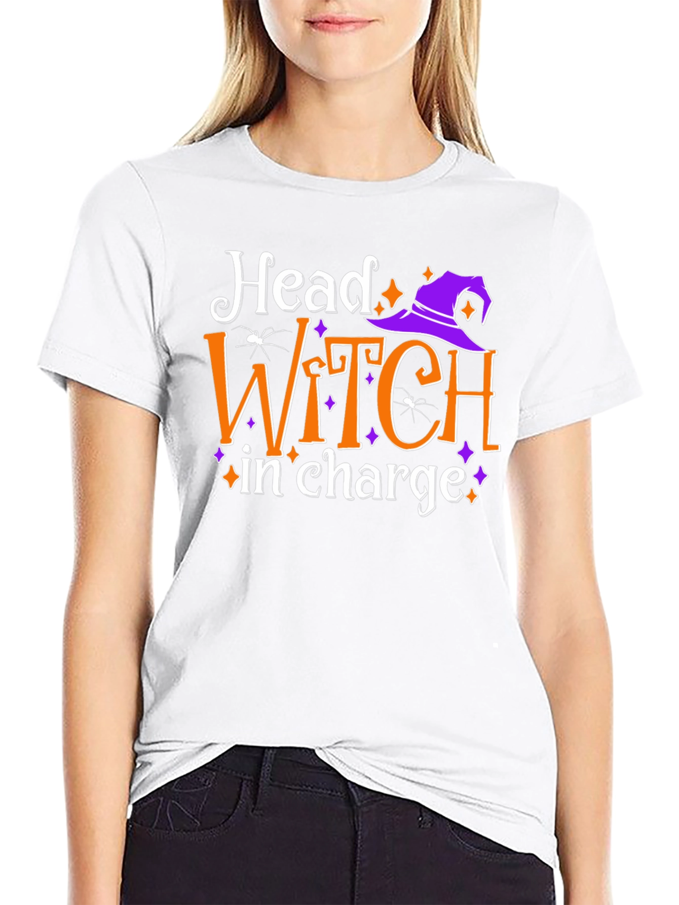 Head Witch in Charge T-Shirt - Halloween Costume