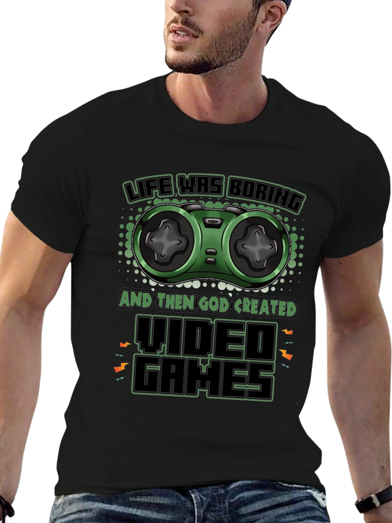 Life Was Boring Video Games T-Shirt