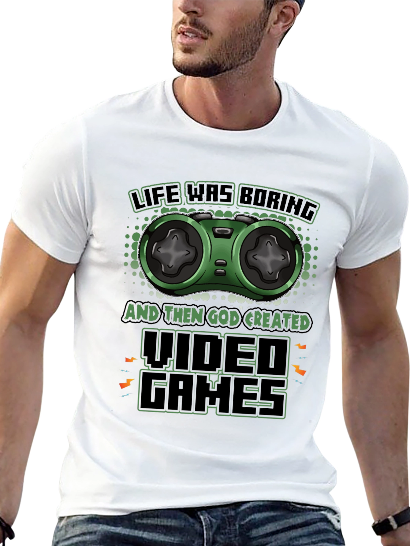 Life Was Boring Video Games T-Shirt