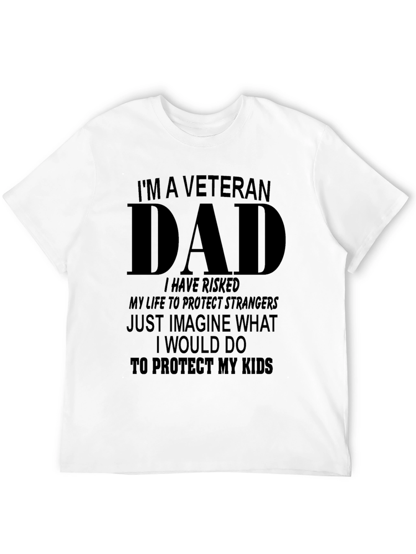 Veteran Dad Graphic T-Shirt