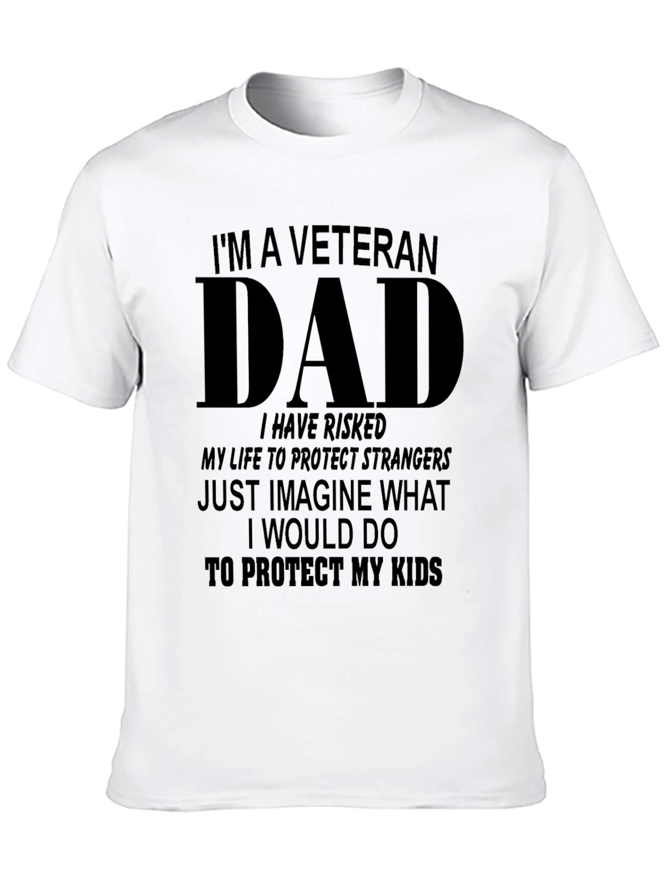 Veteran Dad Graphic T-Shirt