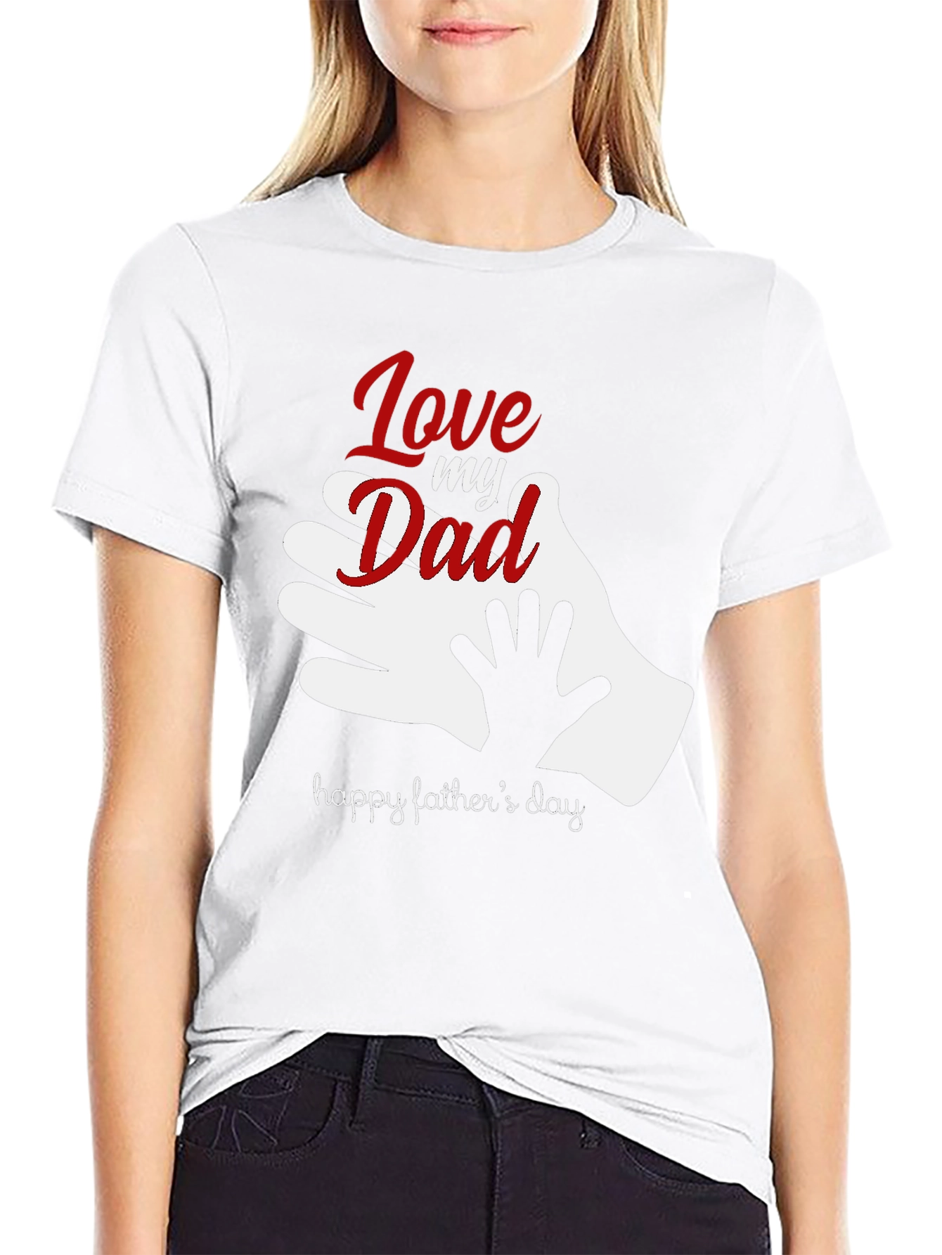 Love My Dad T-Shirt - Fathers Day Gift