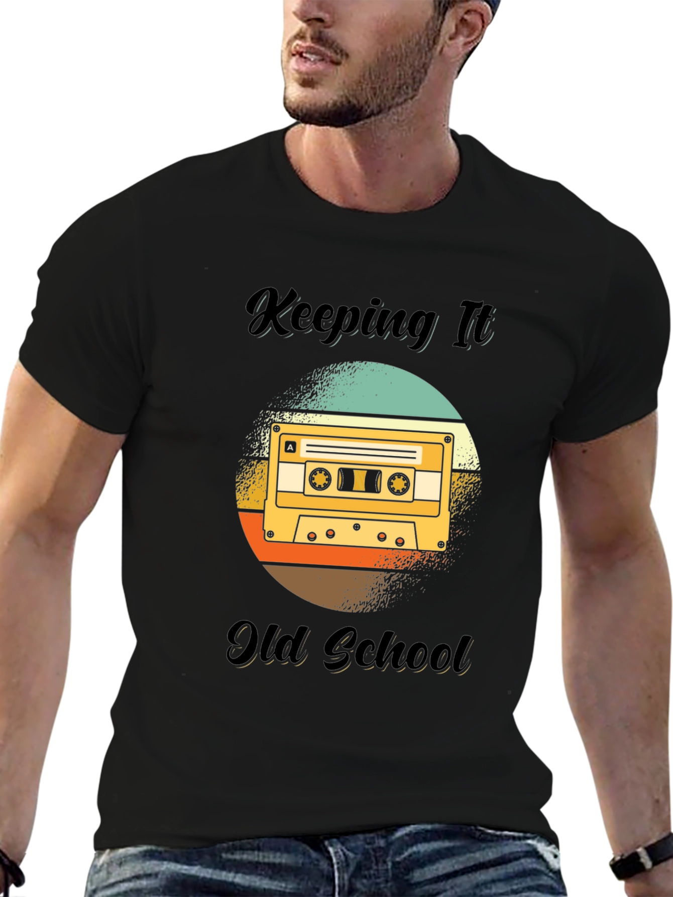Retro Keeping It Old School Graphic Tee