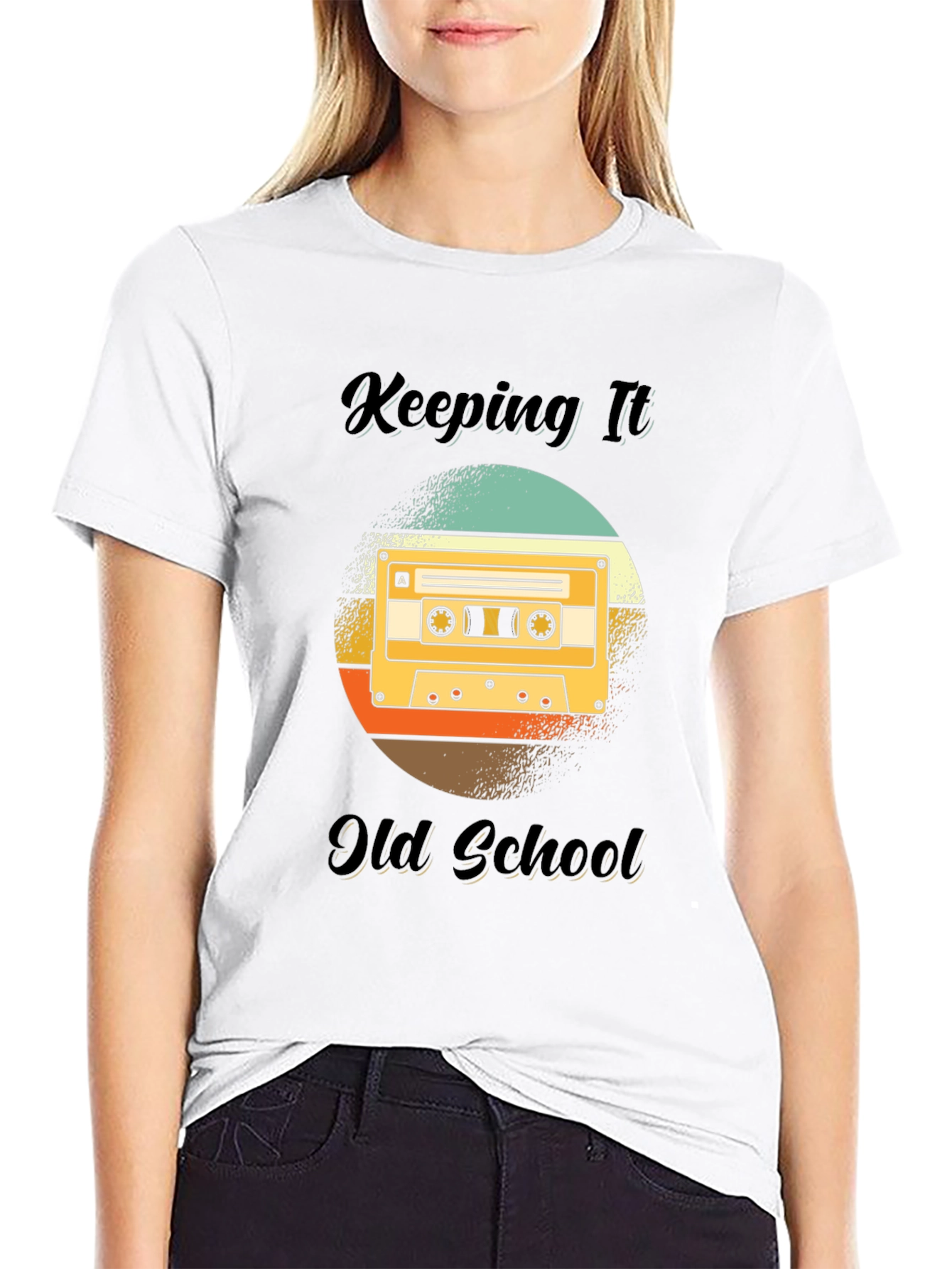 Retro Keeping It Old School Graphic Tee