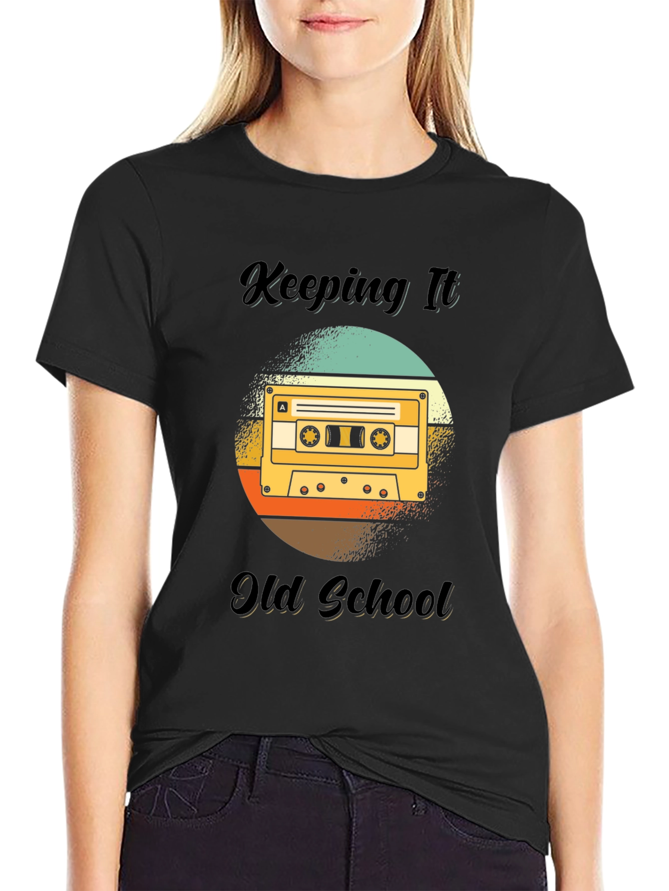 Retro Keeping It Old School Graphic Tee