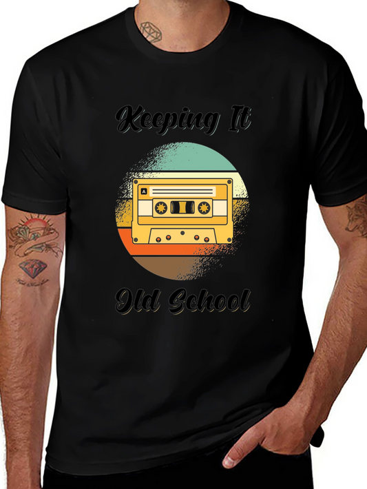 Retro Keeping It Old School Graphic Tee