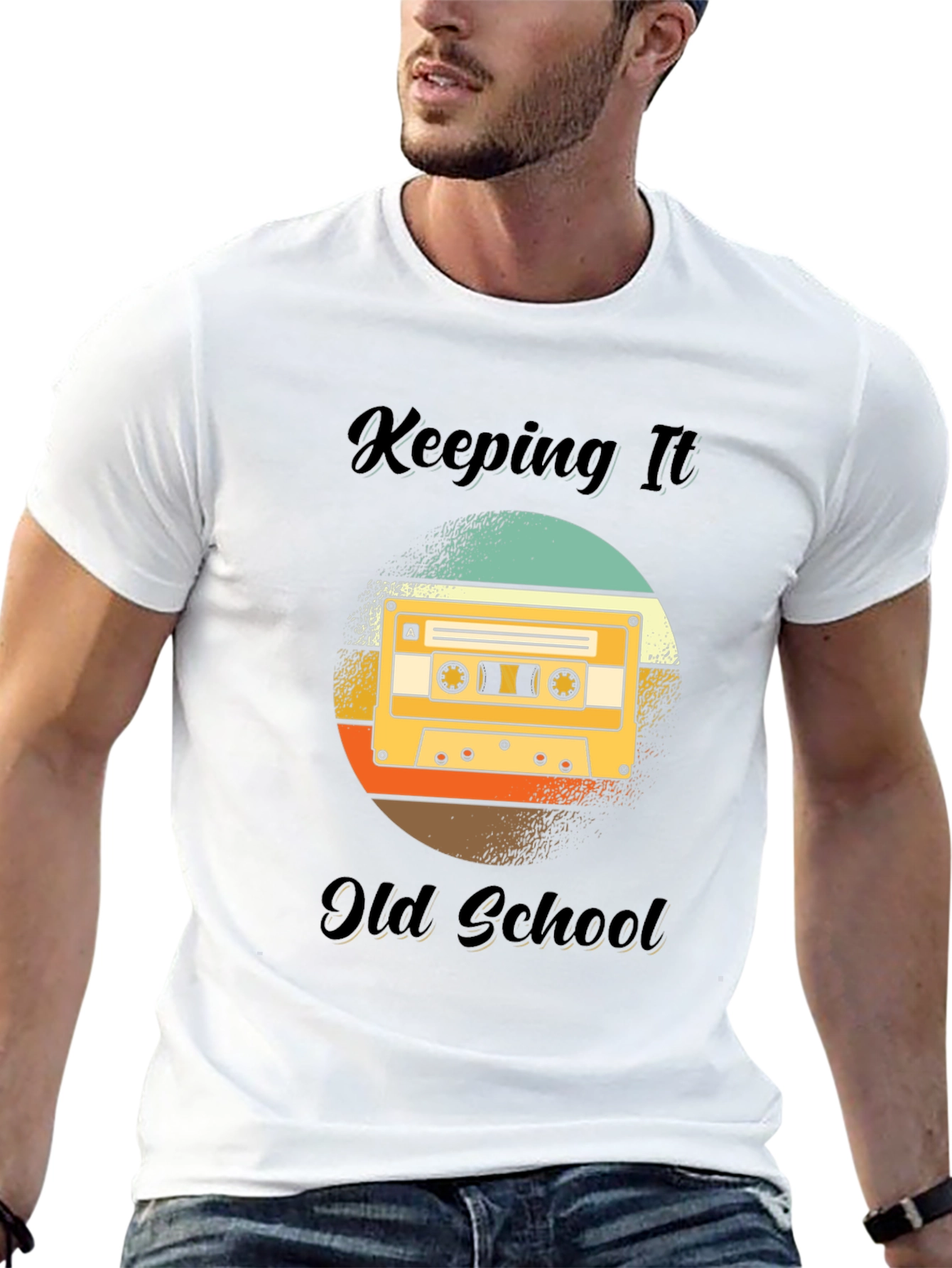 Retro Keeping It Old School Graphic Tee