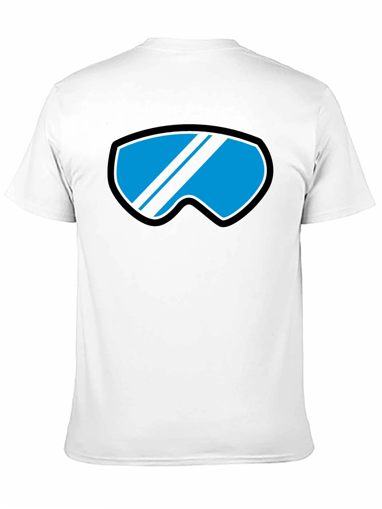 Cool Goggles Graphic Tee - Black Casual Shirt
