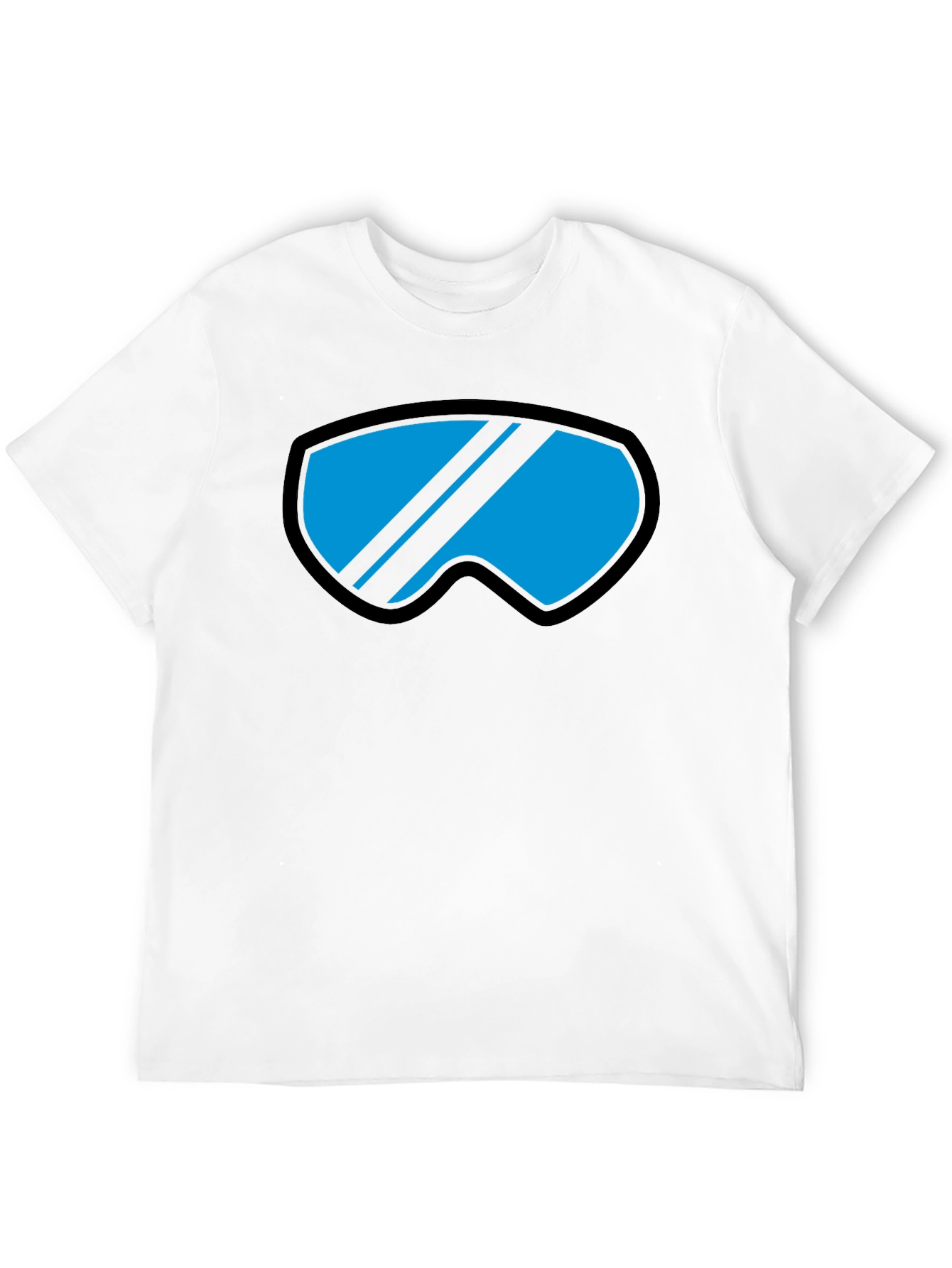 Cool Goggles Graphic Tee - Black Casual Shirt