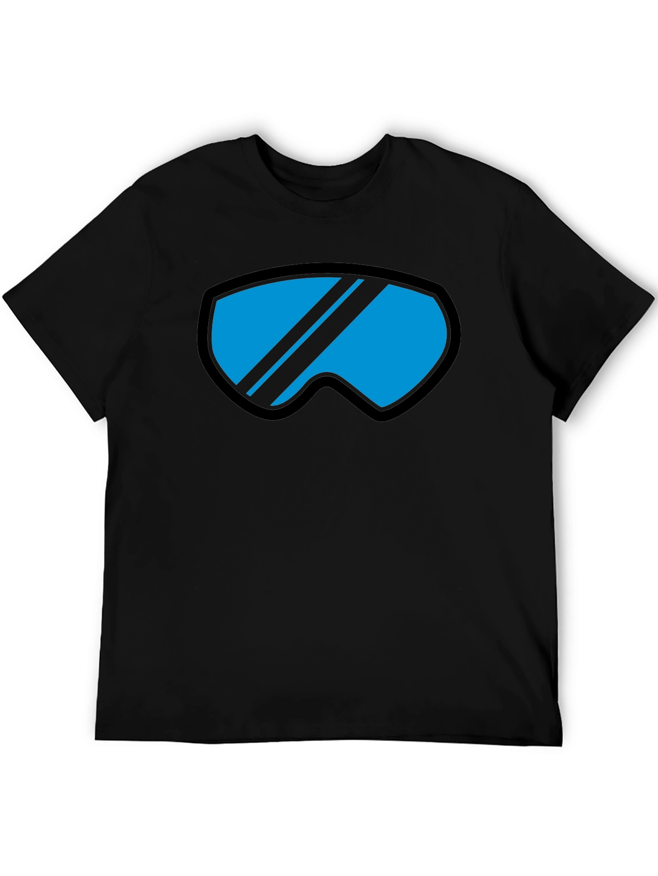 Cool Goggles Graphic Tee - Black Casual Shirt