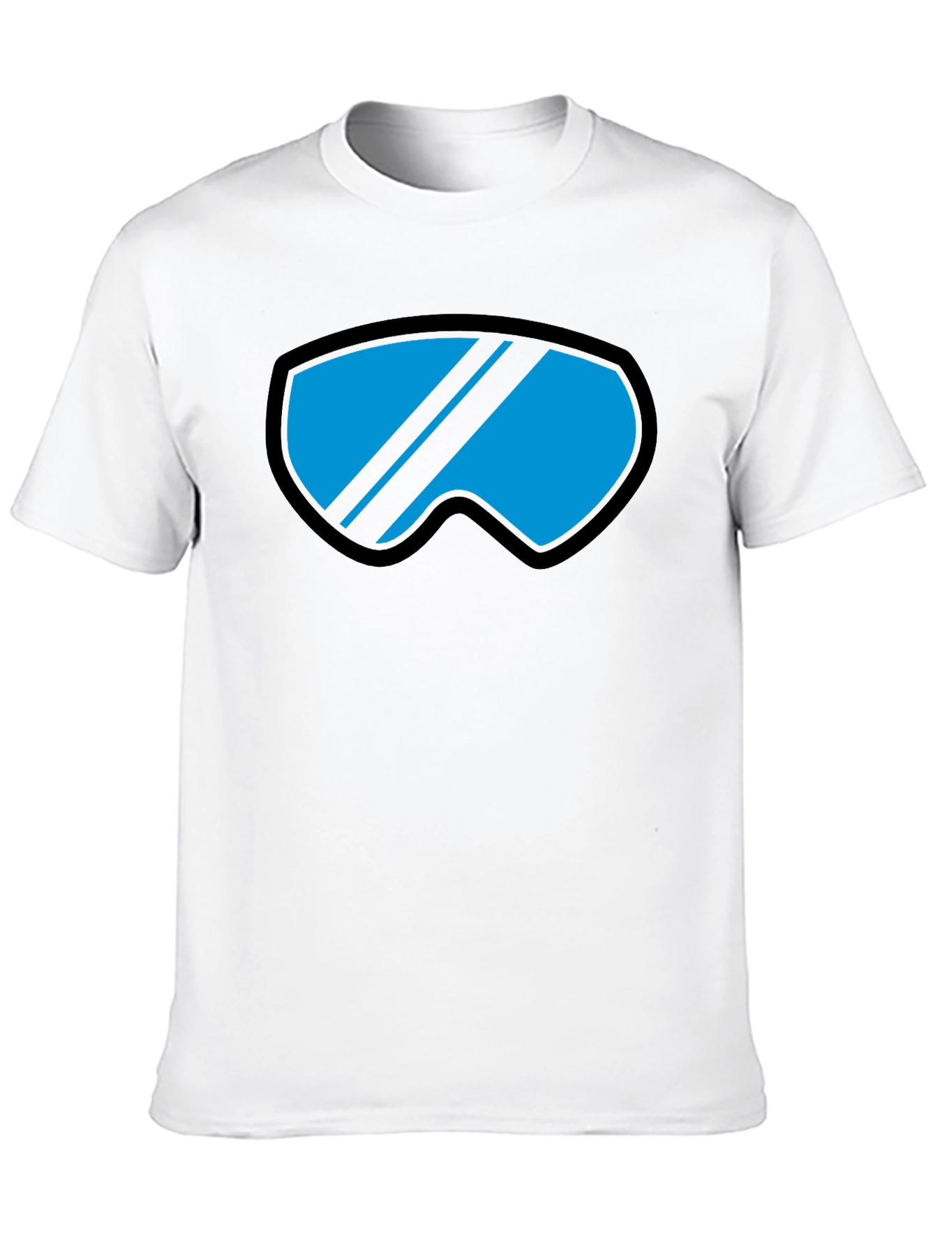 Cool Goggles Graphic Tee - Black Casual Shirt