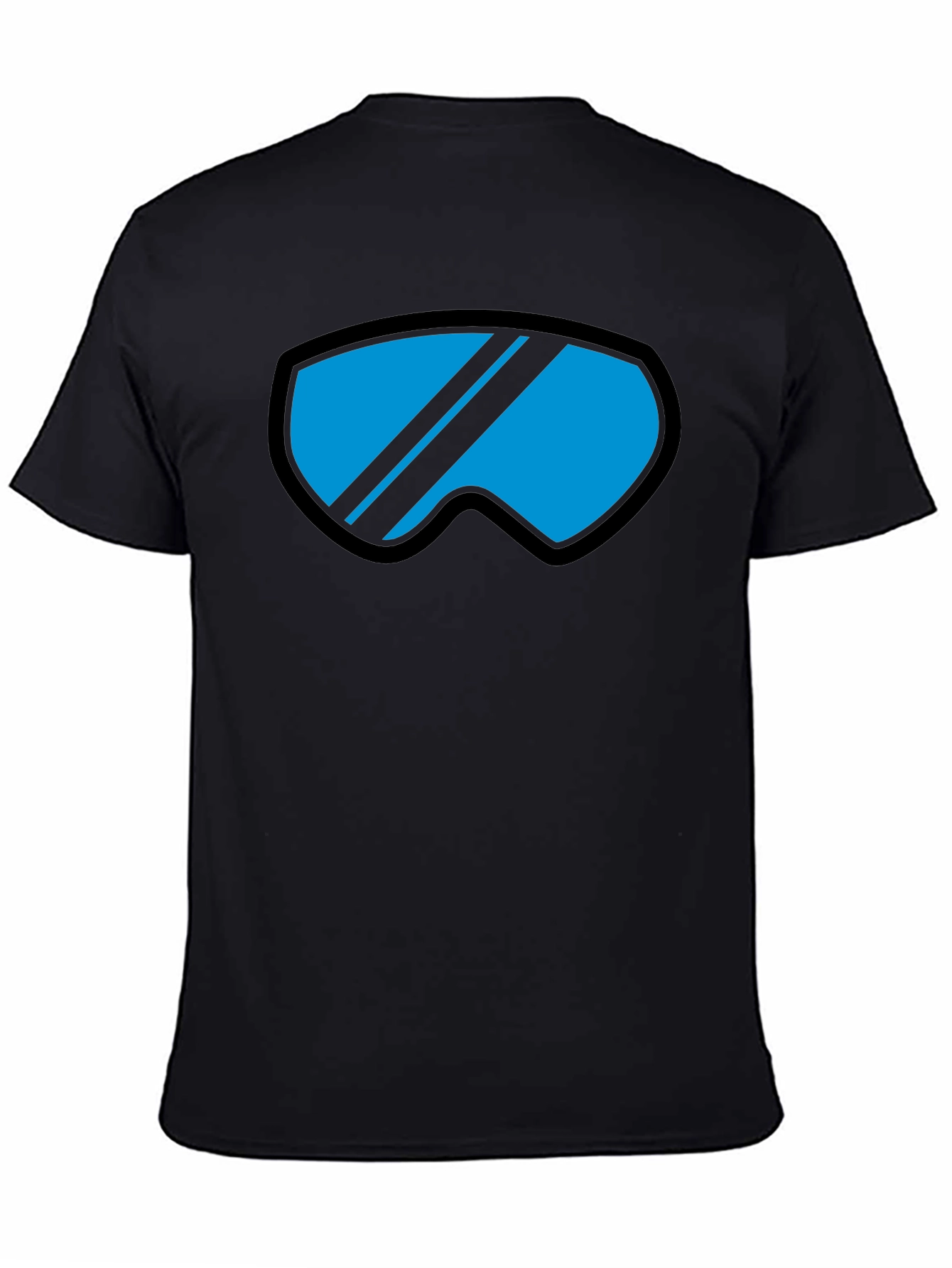 Cool Goggles Graphic Tee - Black Casual Shirt