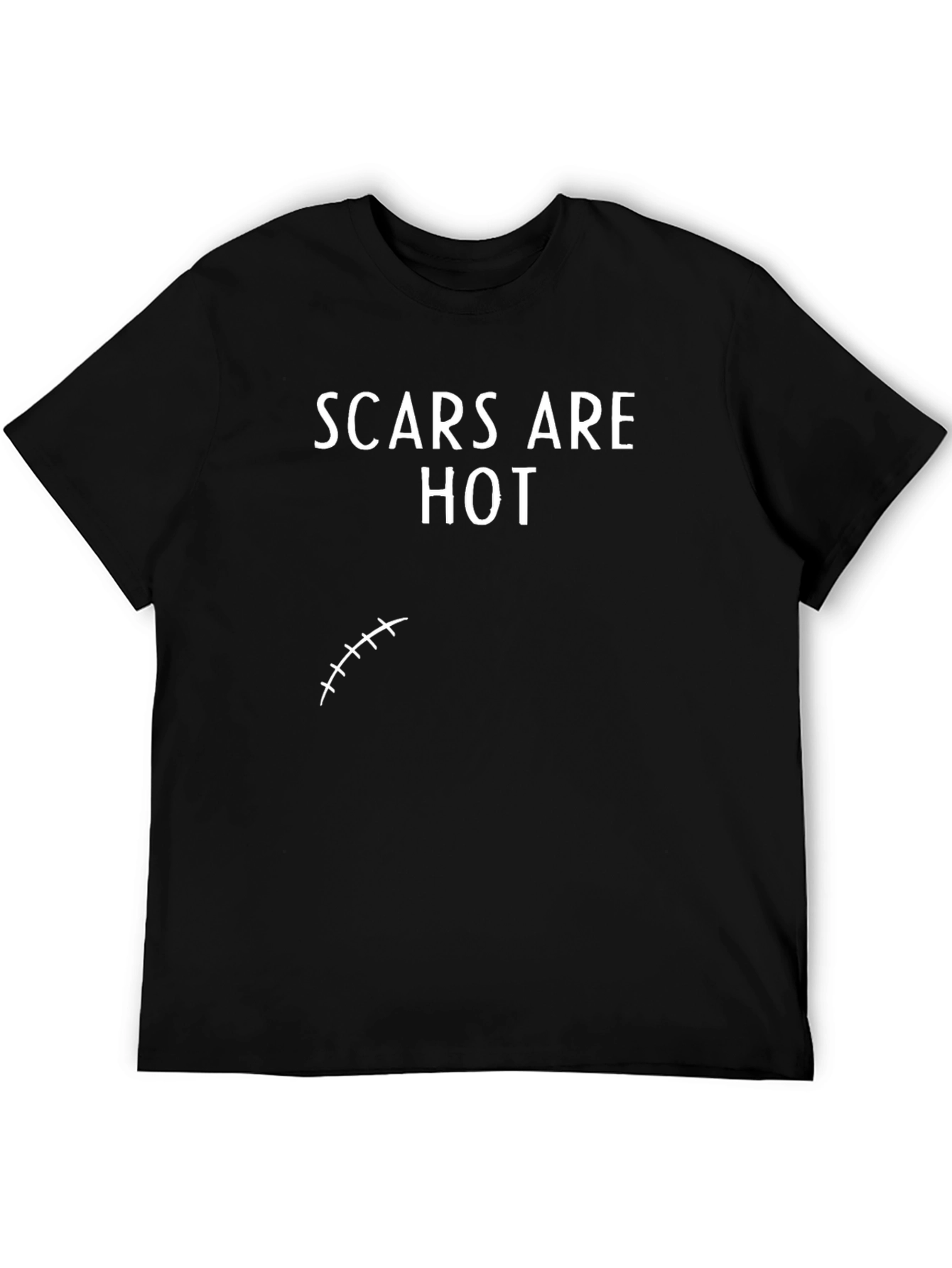Scars Are Hot Funny Graphic T-Shirt