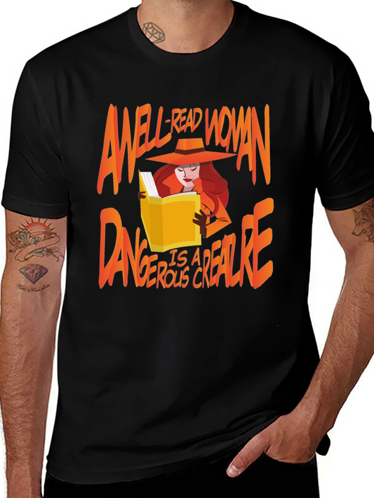 Well-Read Woman Graphic Tee - Dangerously Cool