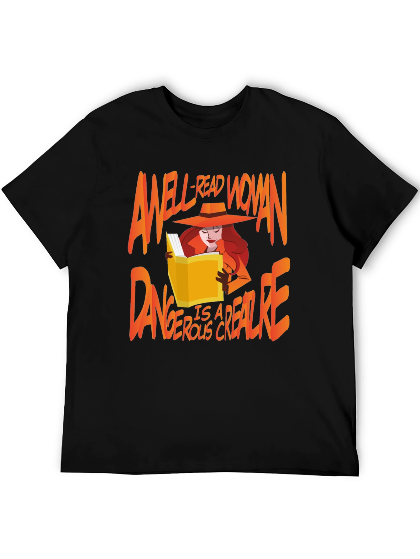 Well-Read Woman Graphic Tee - Dangerously Cool